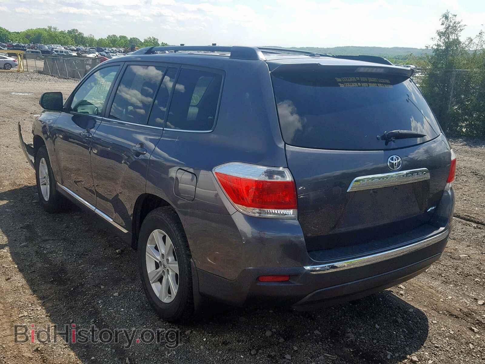 2012 TOYOTA HIGHLANDER - VIN: 5TDBK3EHXCS174355 - Фото 3