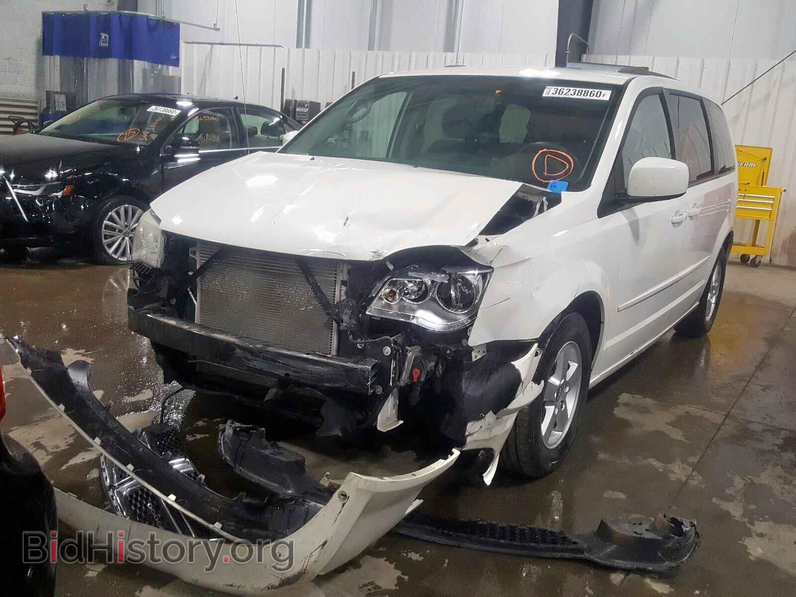 2012 DODGE CARAVAN - VIN: 2C4RDGCG7CR388609 - Фото 2