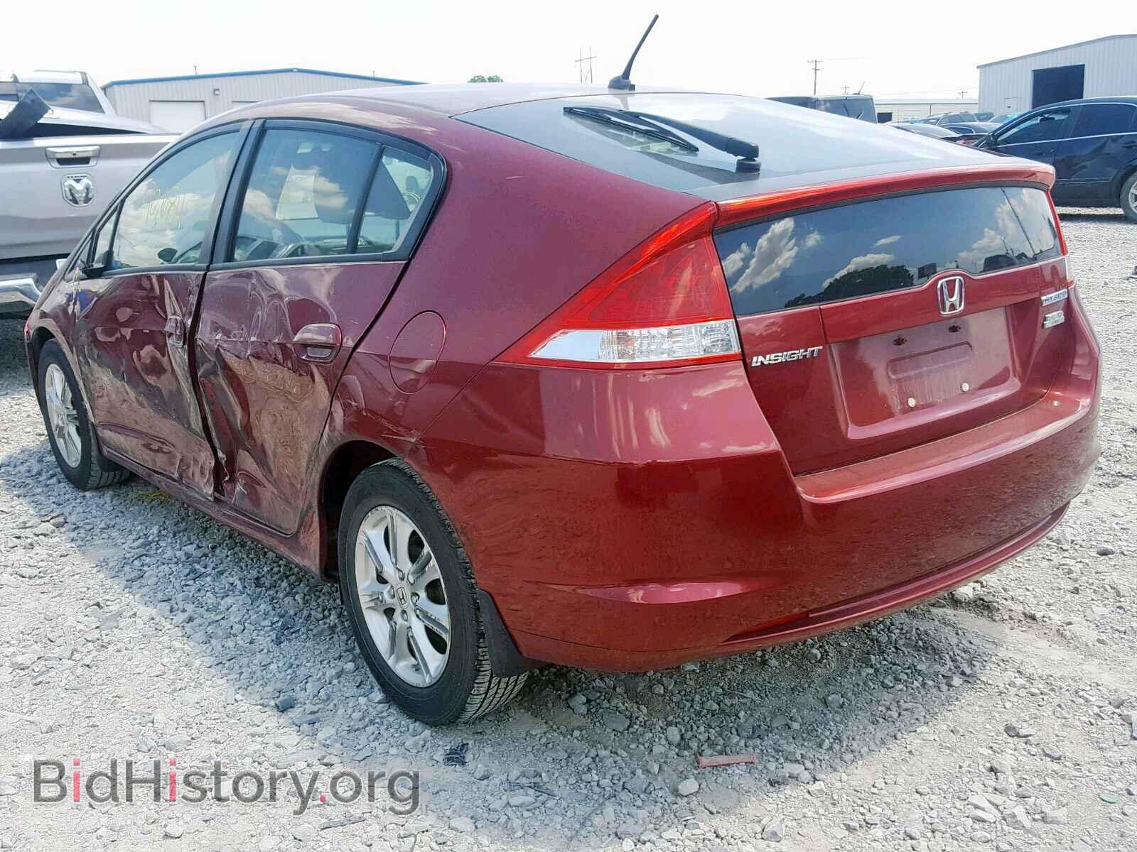 2010 HONDA INSIGHT - VIN: JHMZE2H7XAS040774 - Фото 3