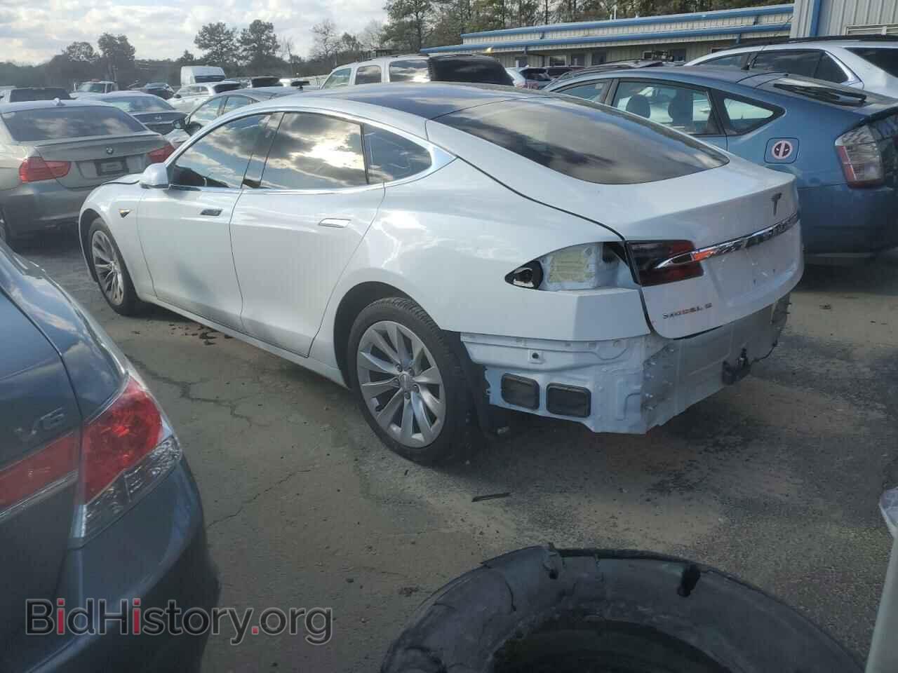 2017 TESLA MODEL S - VIN: 5YJSA1E16HF193121 - Фото 2