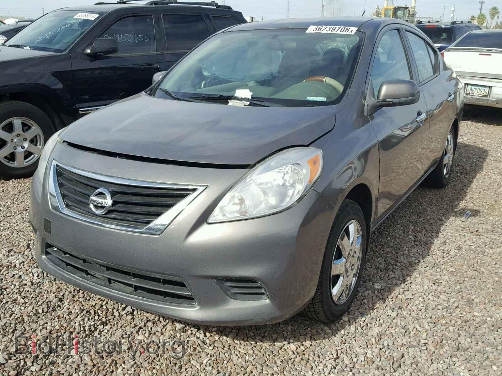 2012 NISSAN VERSA - VIN: 3N1CN7AP6CL868193 - Photo 2