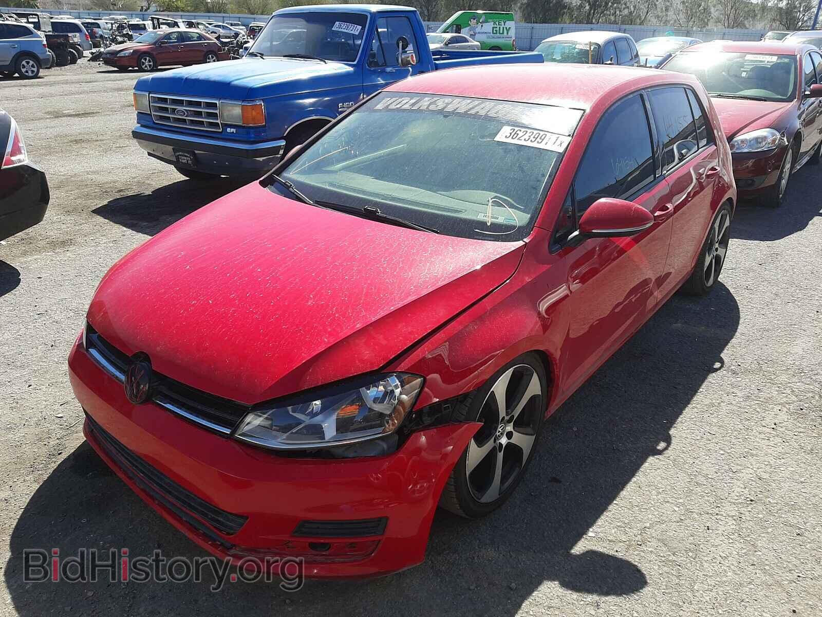 2017 VOLKSWAGEN GOLF - VIN: 3VW117AU3HM030806 - Фото 2