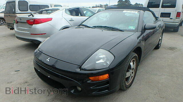 2003 MITSUBISHI ECLIPSE - VIN: 4A3AE45G23E017339 - Фото 2