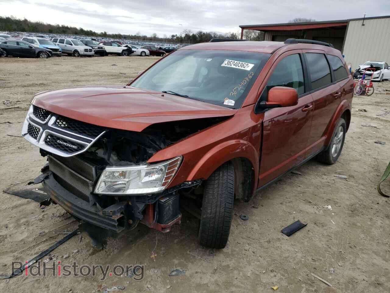 2012 DODGE JOURNEY - VIN: 3C4PDCBGXCT245958 - Фото 2