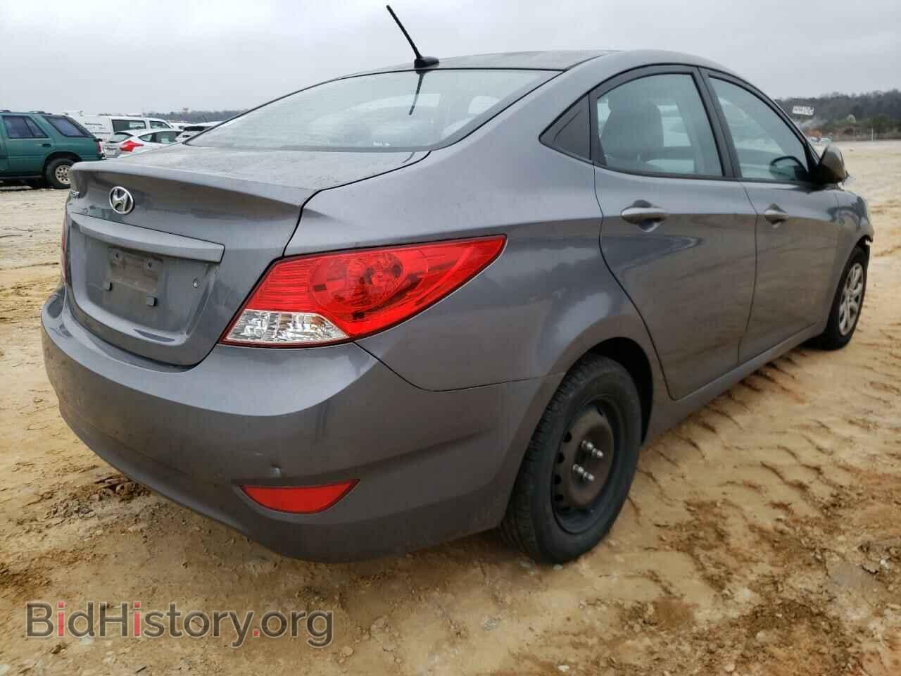 2013 HYUNDAI ACCENT - VIN: KMHCT4AEXDU472447 - Фото 4