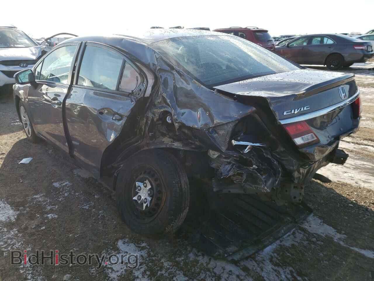 2015 HONDA CIVIC - VIN: 19XFB2F57FE087186 - Фото 3