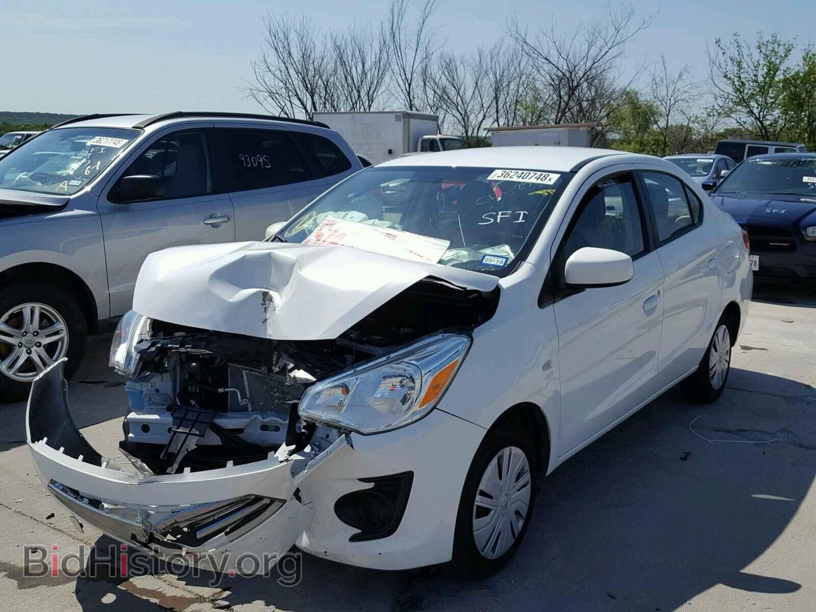 2017 MITSUBISHI MIRAGE - VIN: ML32F3FJ0HHF19917 - Фото 2
