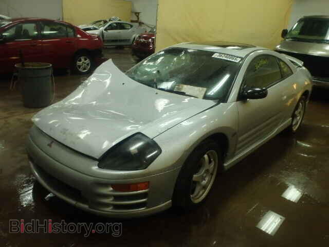 2001 MITSUBISHI ECLIPSE - VIN: 4A3AC54H91E079274 - Фото 2