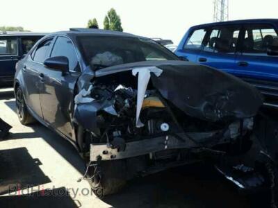 2015 Lexus IS350, gray — VIN JTHBE1D26F5020081, Copart