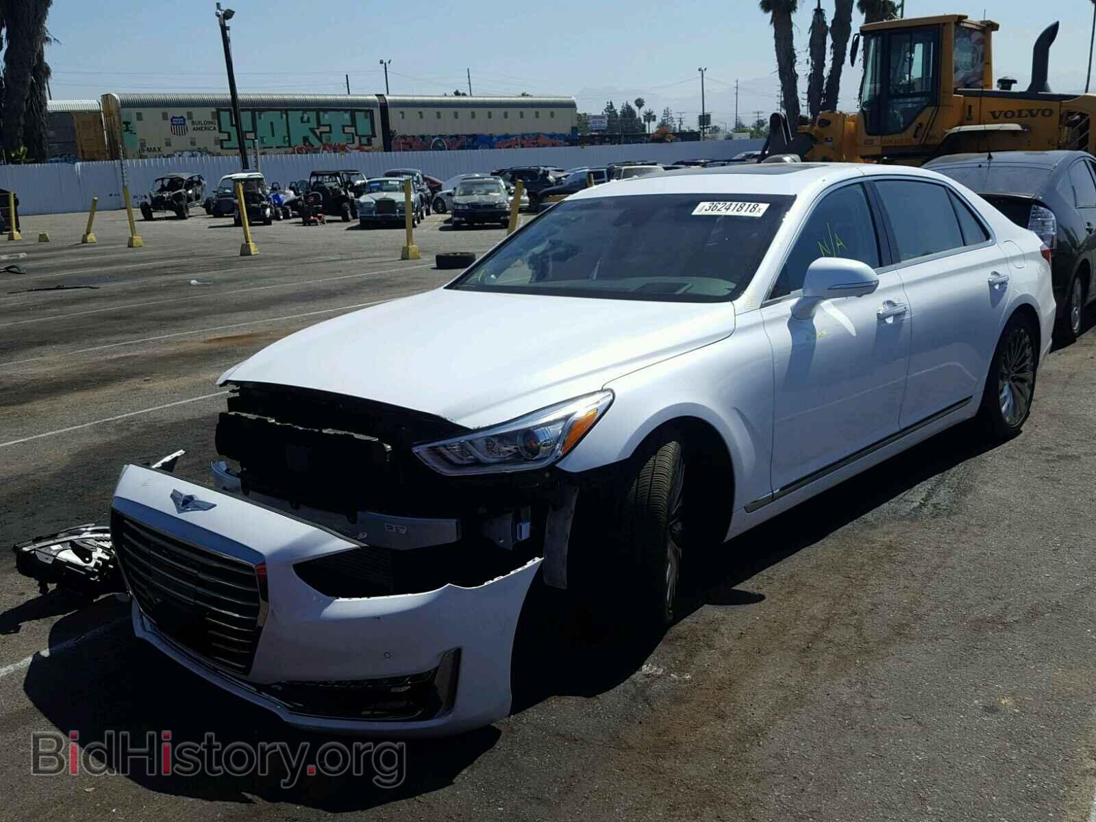 2018 GENESIS G90 - VIN: KMHG34JA2JU044124 - Фото 2
