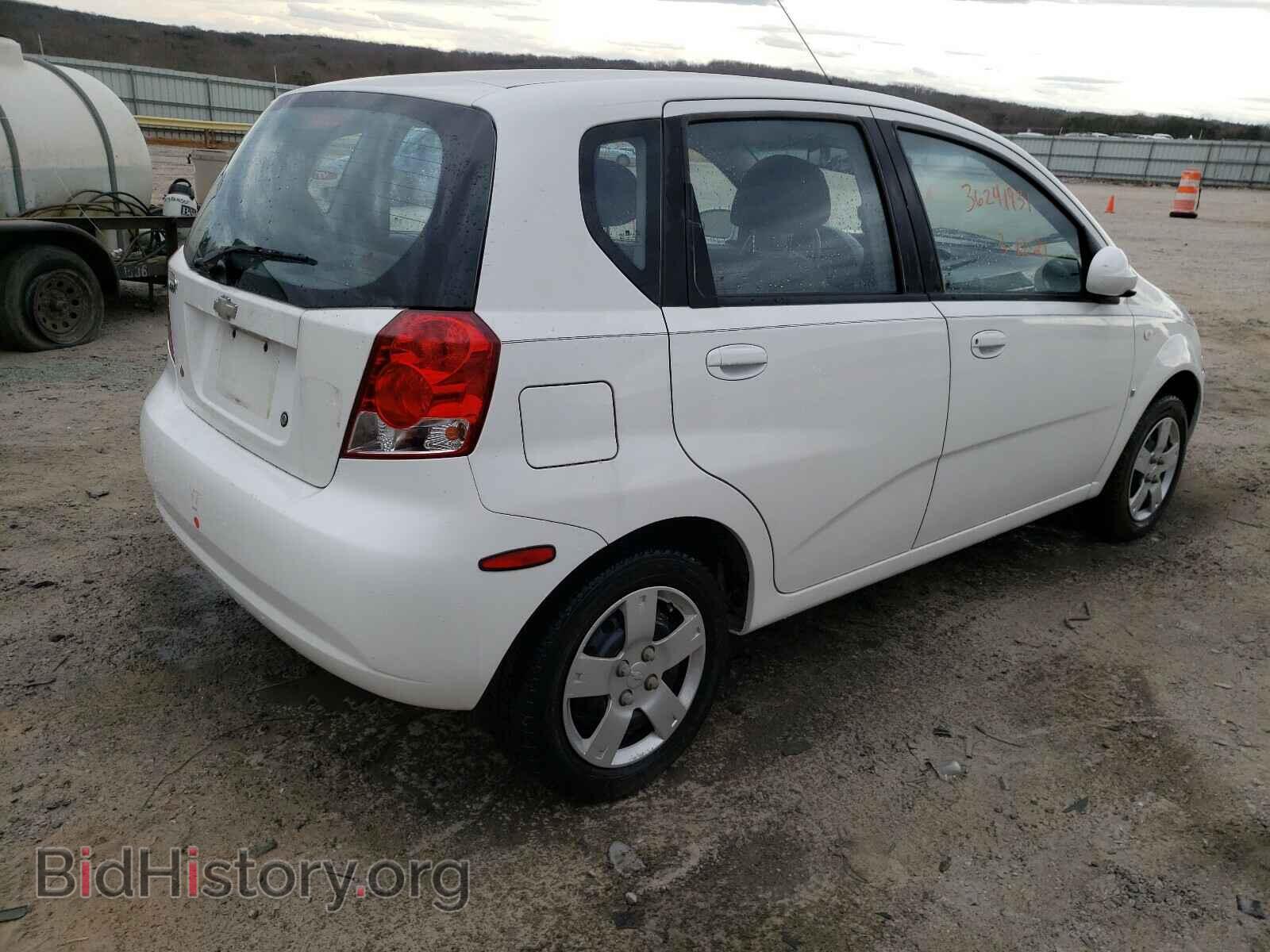 2008 CHEVROLET AVEO - VIN: KL1TD666X8B257304 - Фото 4