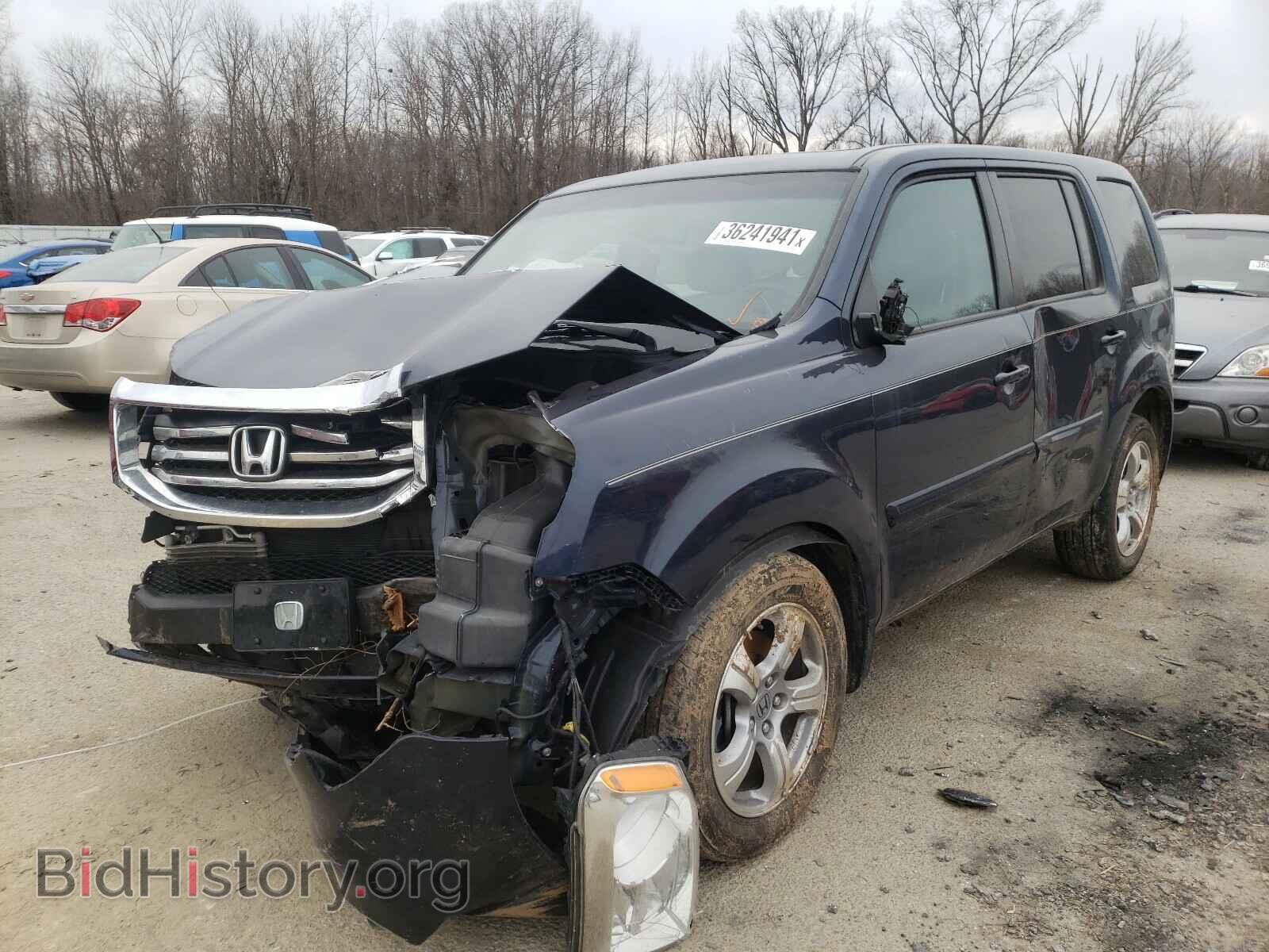 2012 HONDA PILOT - VIN: 5FNYF4H56CB007887 - Фото 2