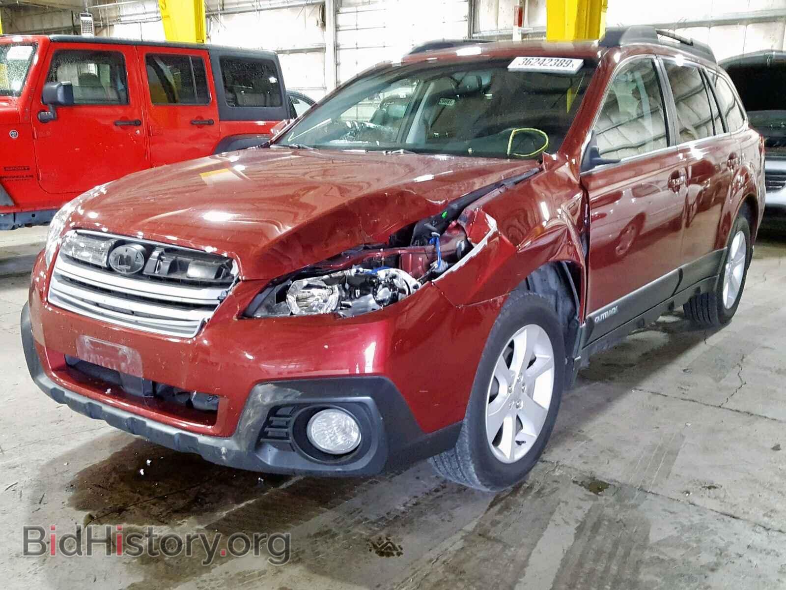 2014 SUBARU OUTBACK 2. - VIN: 4S4BRBDC3E3299399 - Фото 2