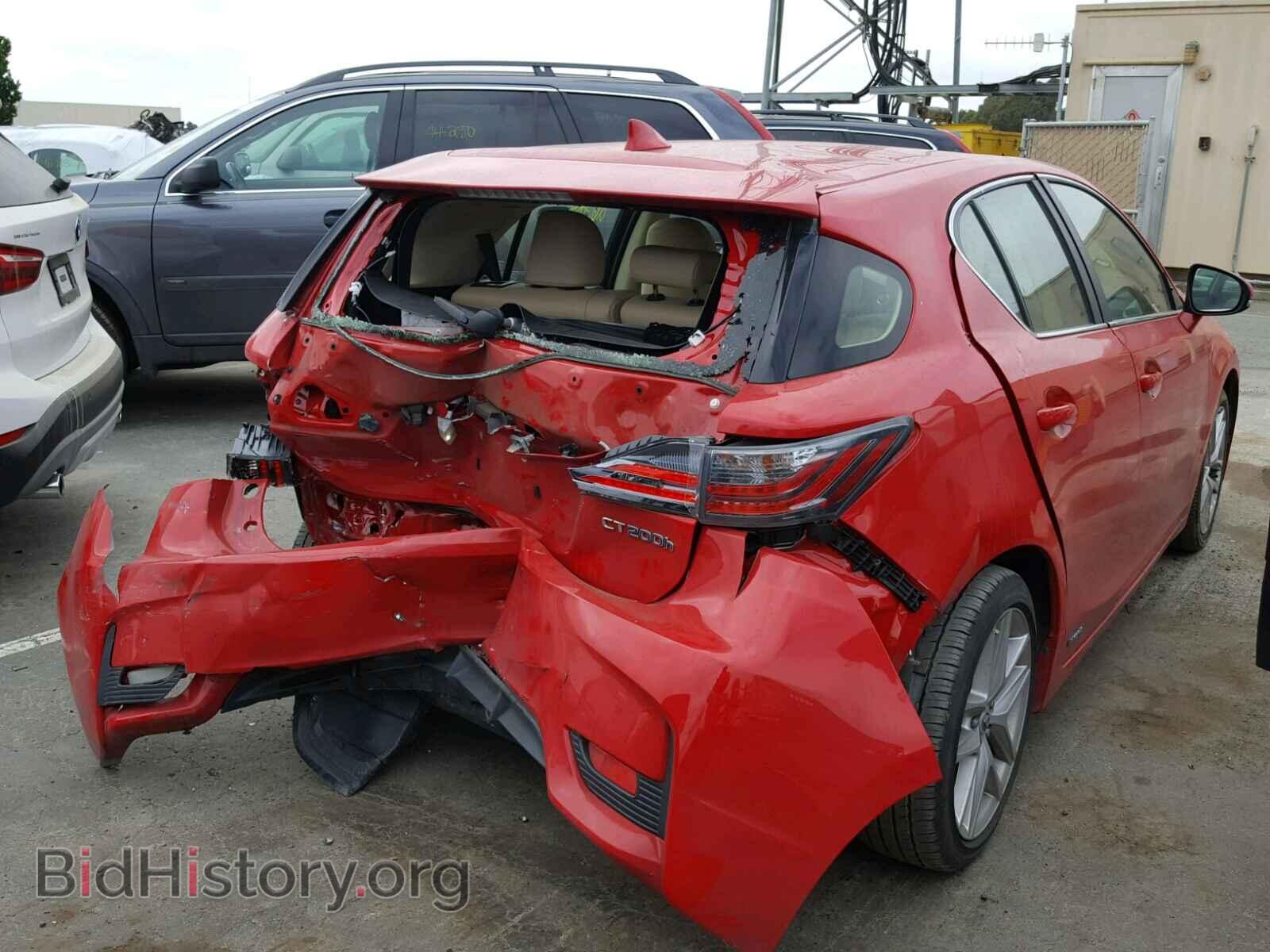 2016 LEXUS CT 200 - VIN: JTHKD5BH4G2274747 - Фото 4