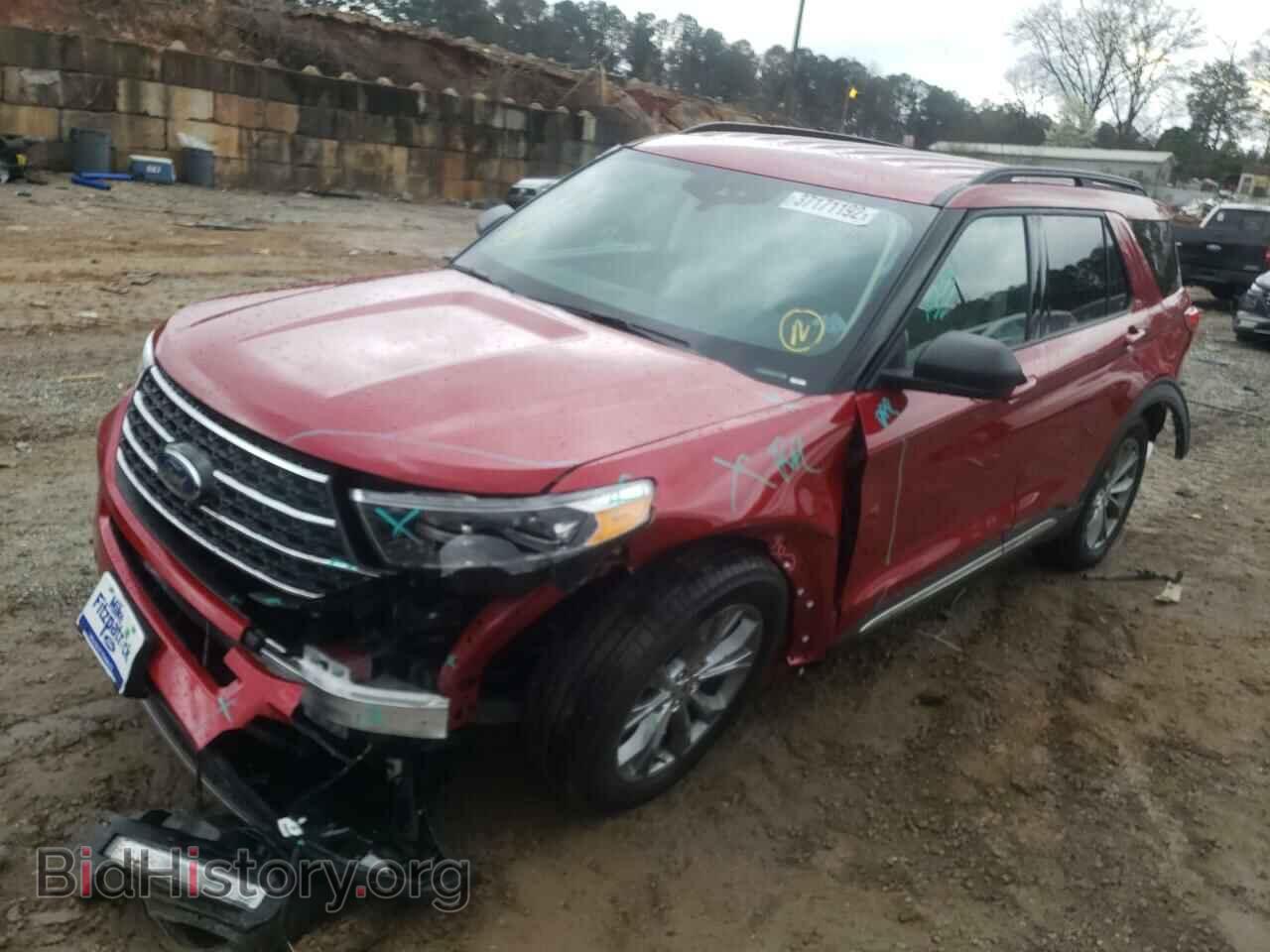 2022 FORD EXPLORER - VIN: 1FMSK8DH0NGA13715 - Фото 2