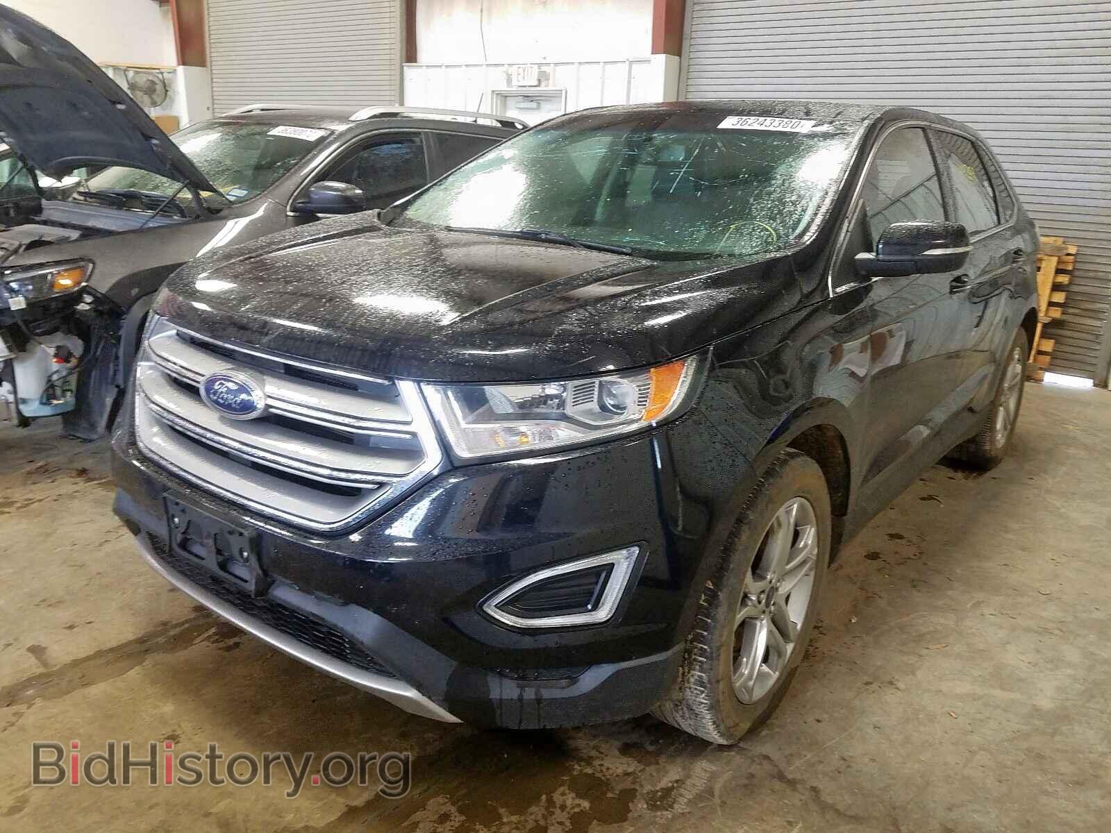 2017 FORD EDGE - VIN: 2FMPK3K94HBB52892 - Фото 2