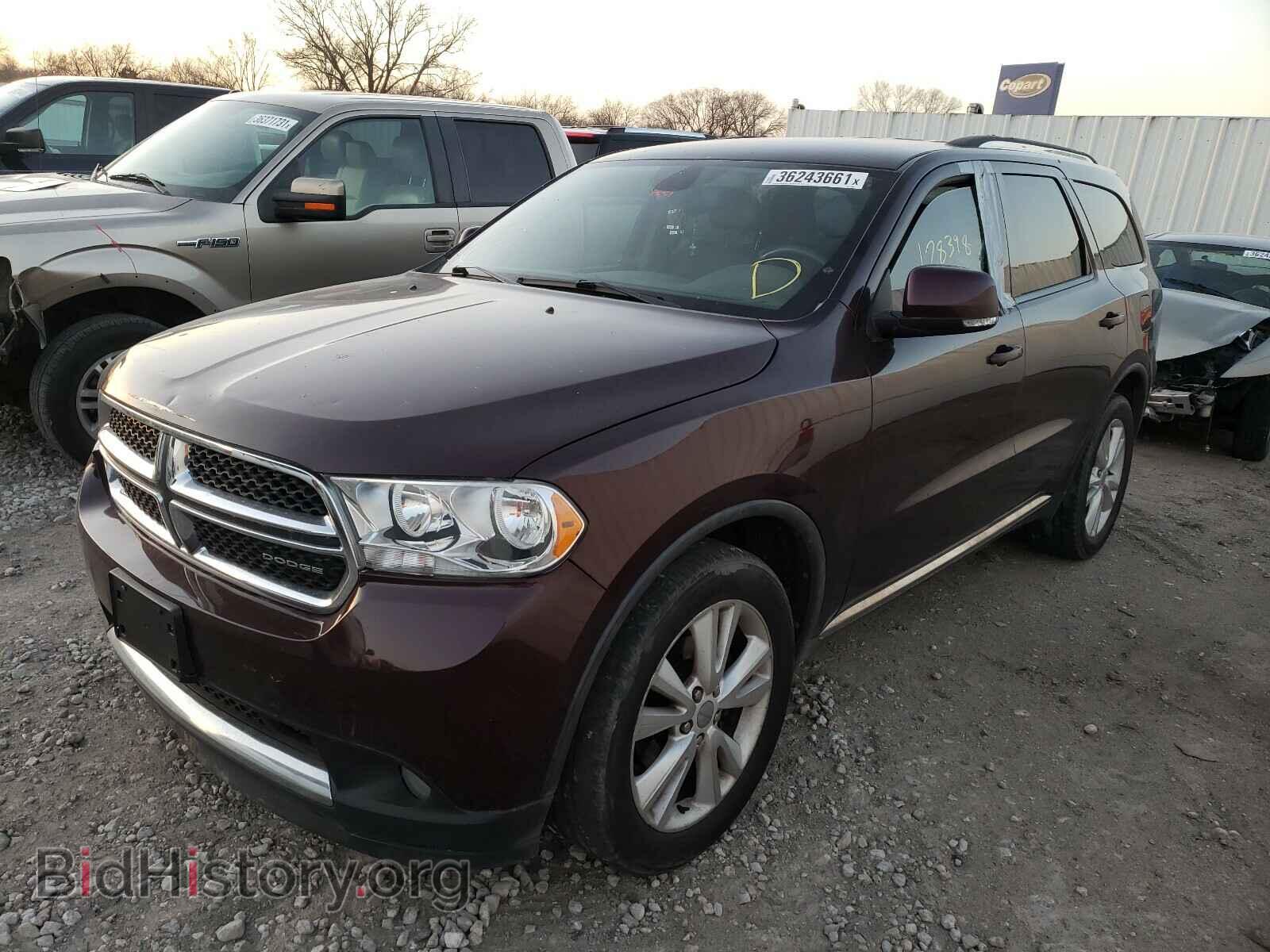 2012 DODGE DURANGO - VIN: 1C4RDJDG4CC153346 - Фото 2
