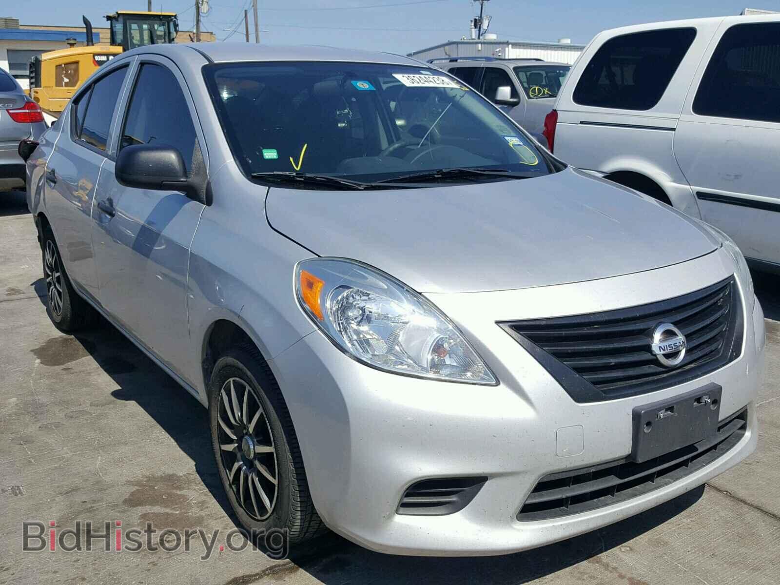 Фотография 3N1CN7AP1DL856244 - NISSAN VERSA 2013