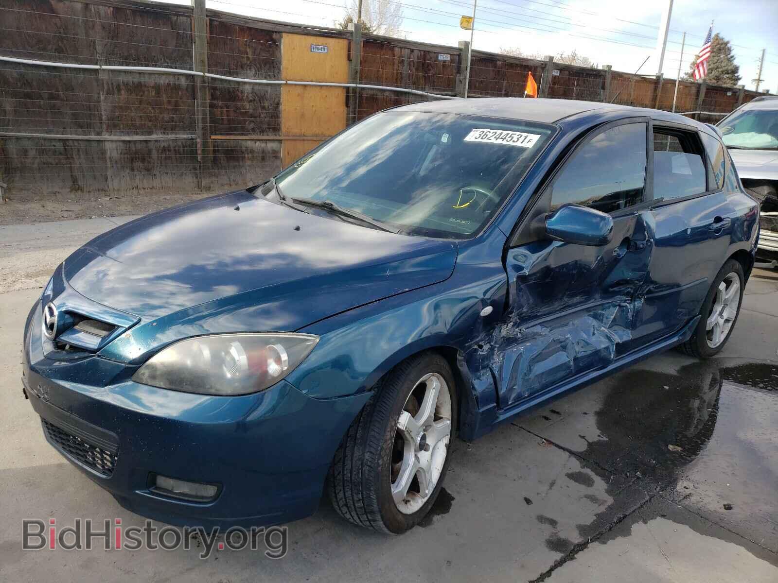 2007 MAZDA 3 - VIN: JM1BK343X71630847 - Фото 2