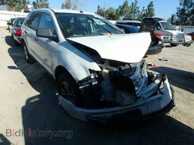 2009 Ford EDGE Edge SE, белый — VIN 2FMDK36C19BA65719, Copart