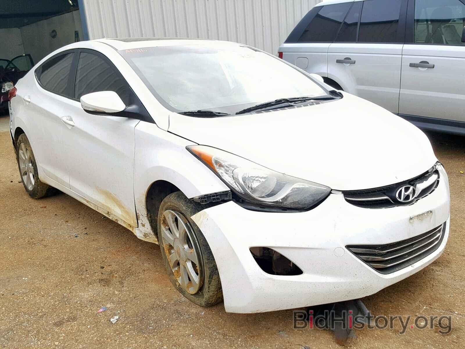 Photo 5NPDH4AE9CH117563 - HYUNDAI ELANTRA 2012