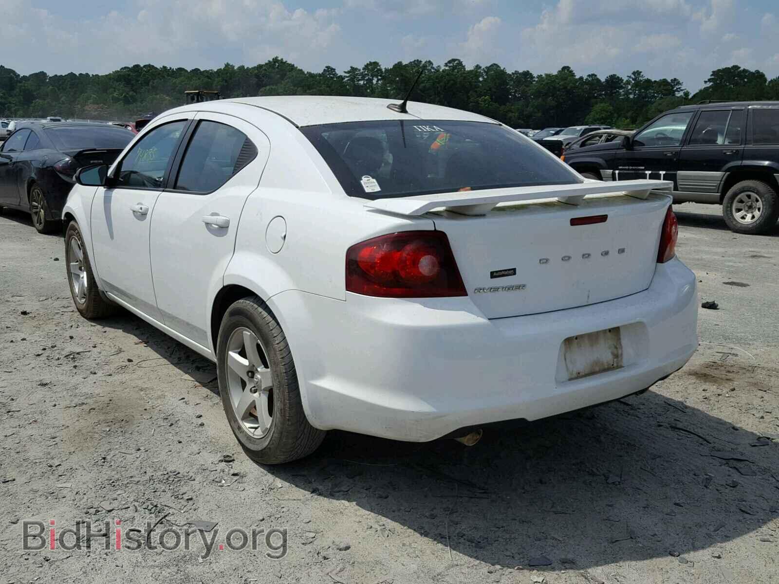 2014 DODGE AVENGER - VIN: 1C3CDZAG1EN174899 - Фото 3