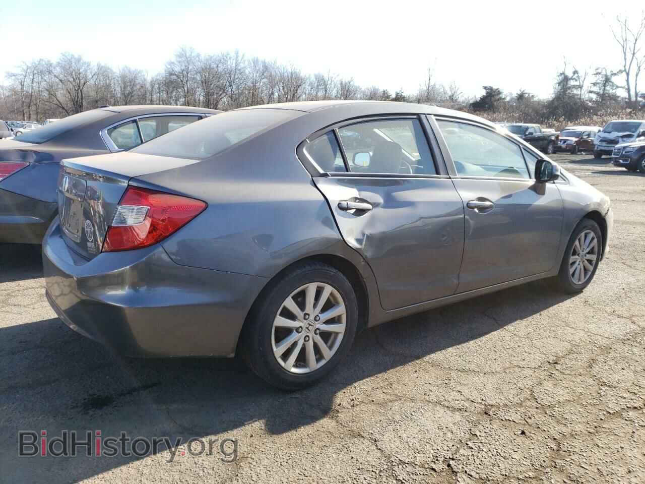 2012 HONDA CIVIC - VIN: 19XFB2F85CE301372 - Фото 3