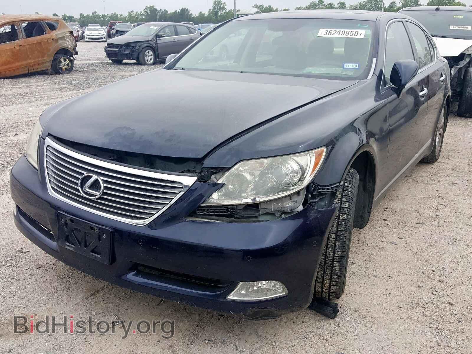 2009 LEXUS LS460 - VIN: JTHBL46FX95084488 - Фото 2