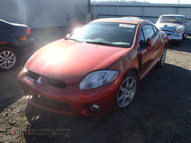 2006 MITSUBISHI ECLIPSE - VIN: 4A3AK34T96E002147 - Фото 2