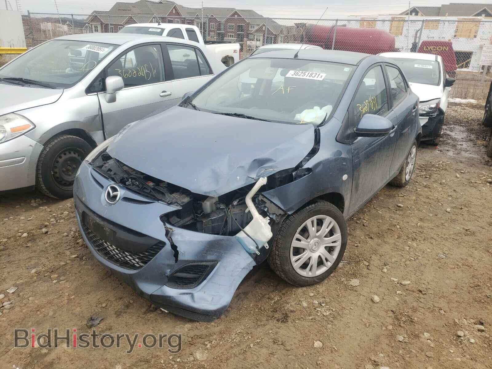 2014 MAZDA 2 - VIN: JM1DE1KY3E0171764 - Photo 2