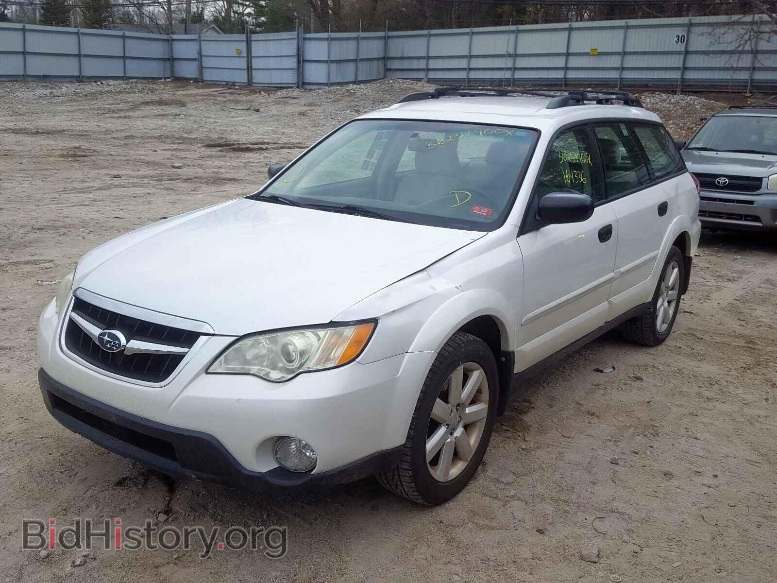2008 SUBARU OUTBACK - VIN: 4S4BP61C387349569 - Фото 2