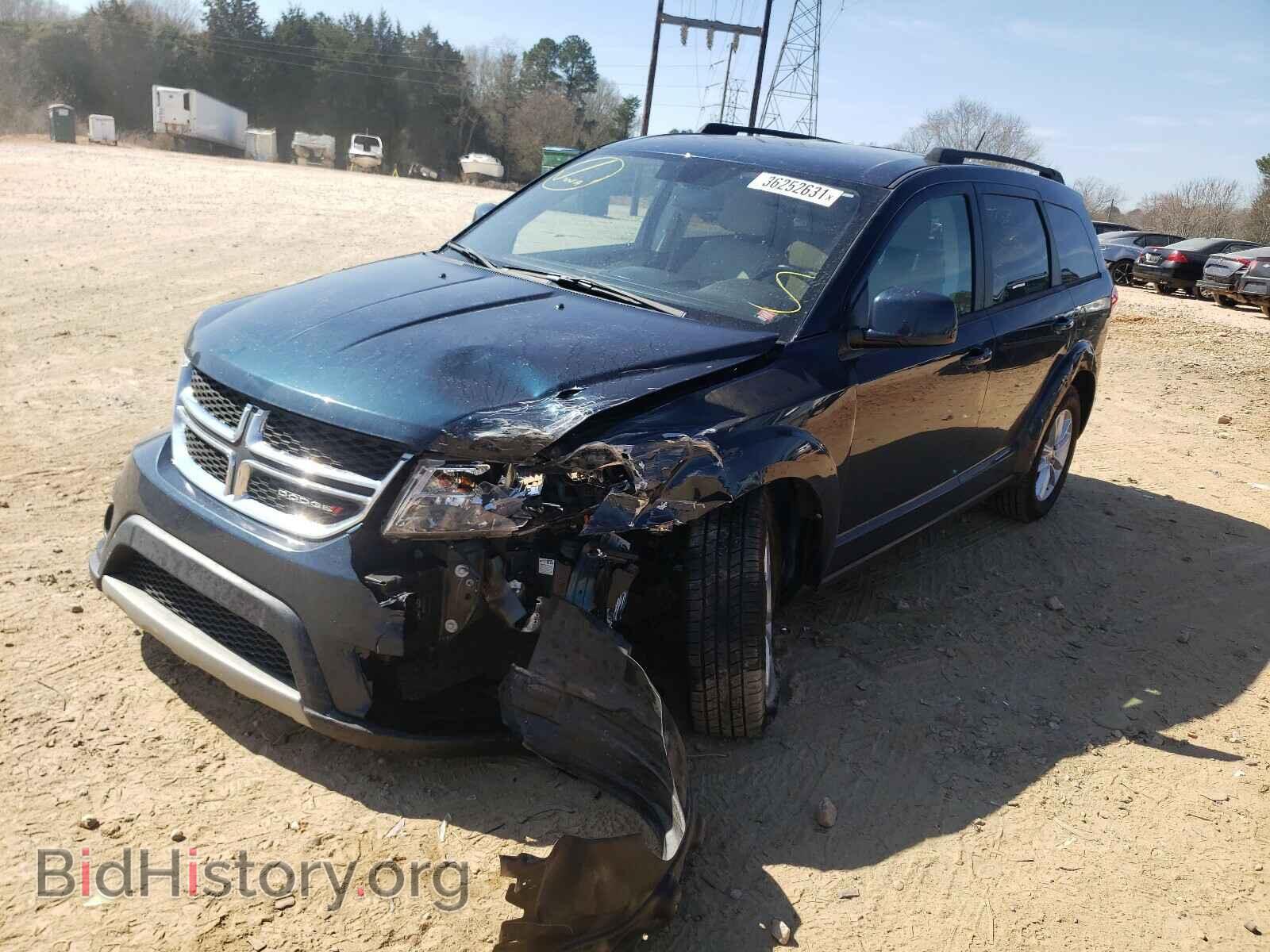 2014 DODGE JOURNEY - VIN: 3C4PDCBB3ET134854 - Фото 2