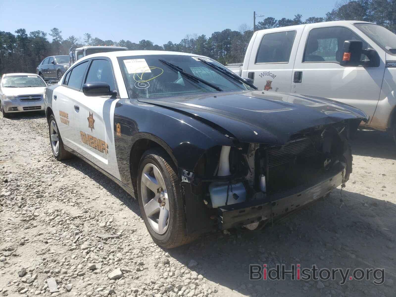 Photo 2C3CDXAT6EH132920 - DODGE CHARGER 2014