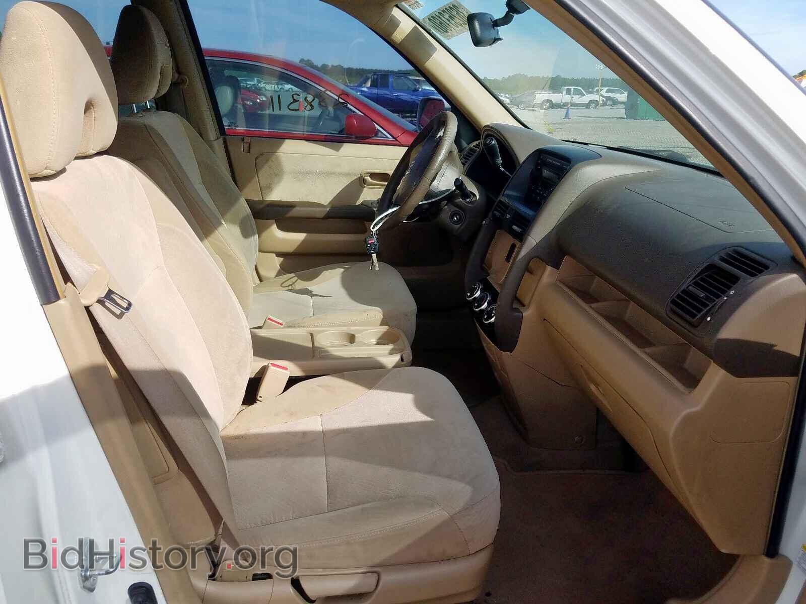 2006 HONDA CRV - VIN: SHSRD78886U401040 - Фото 5