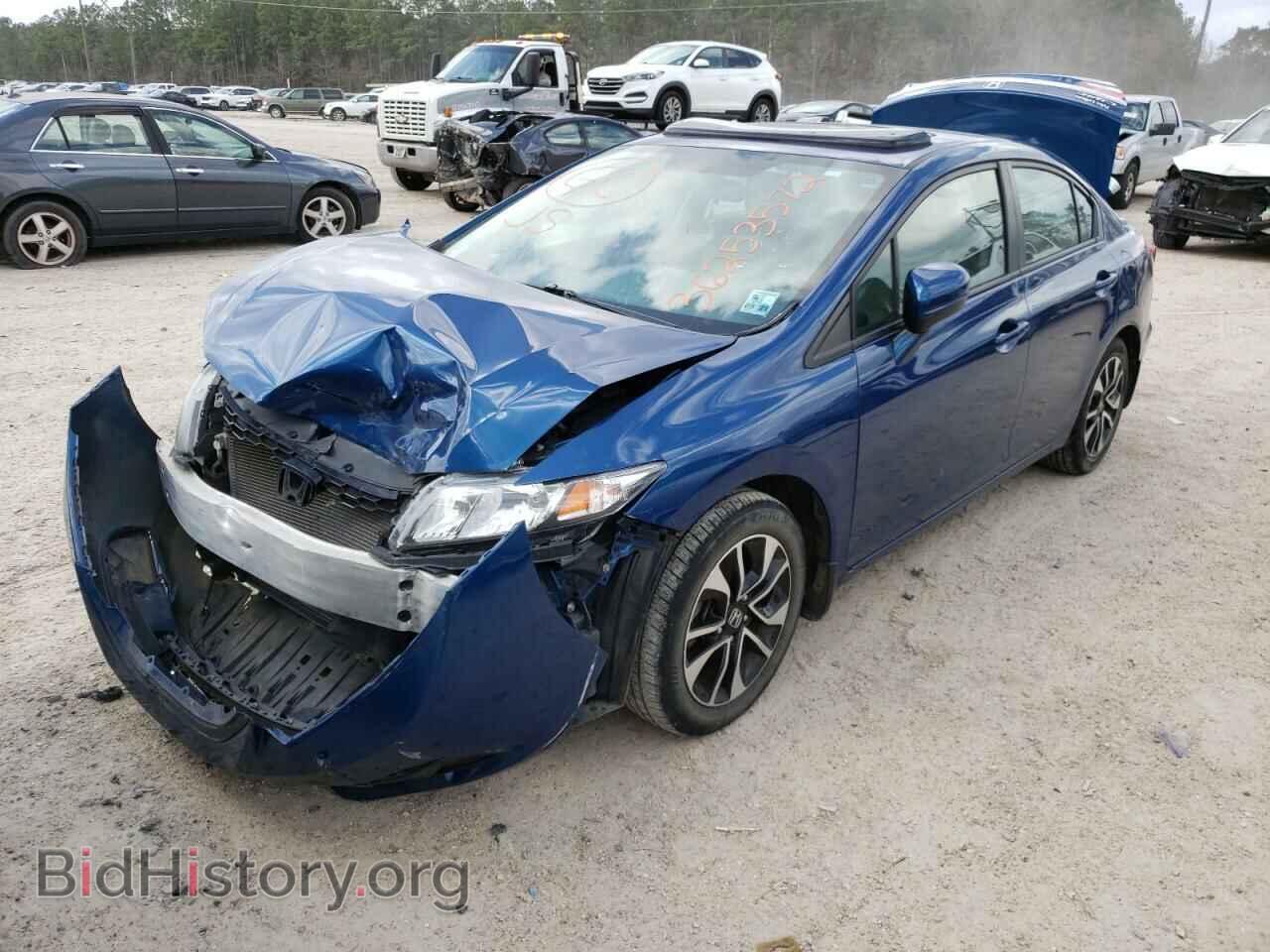 2015 HONDA CIVIC - VIN: 19XFB2F84FE059176 - Фото 2