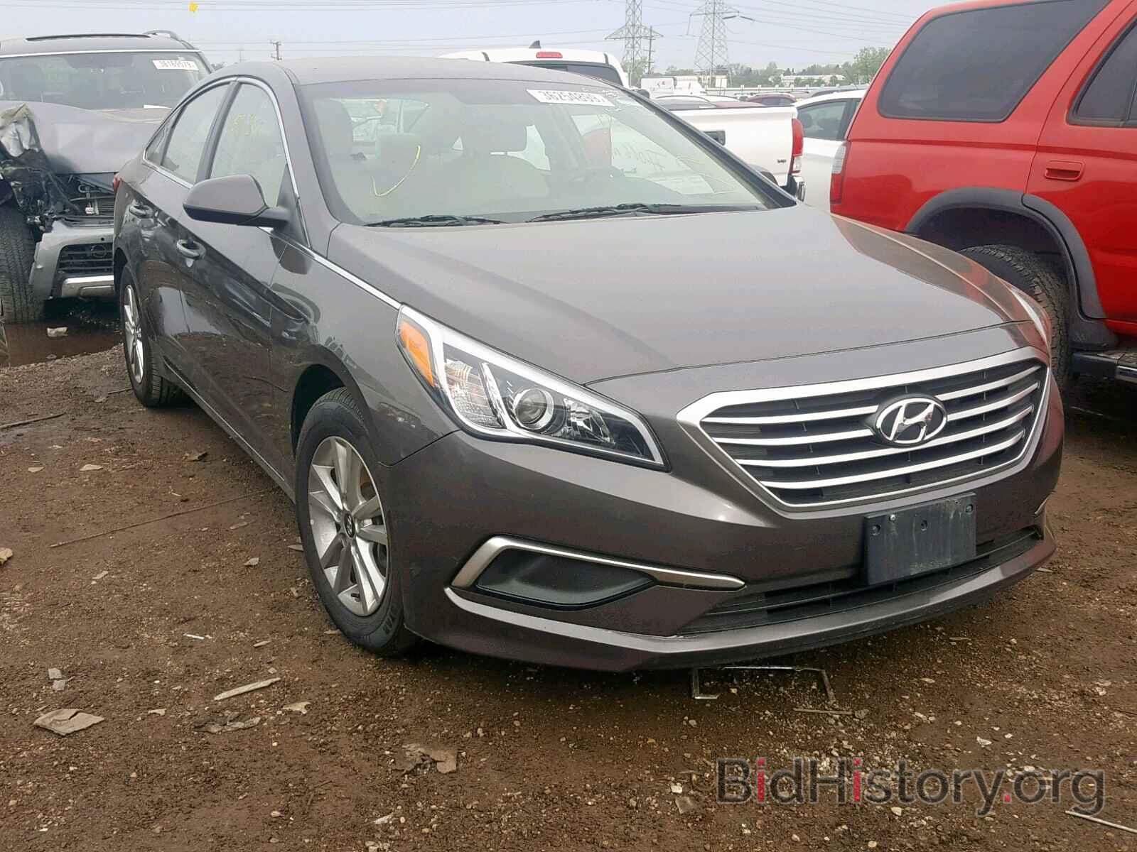 Photo 5NPE24AF5HH452583 - HYUNDAI SONATA 2017