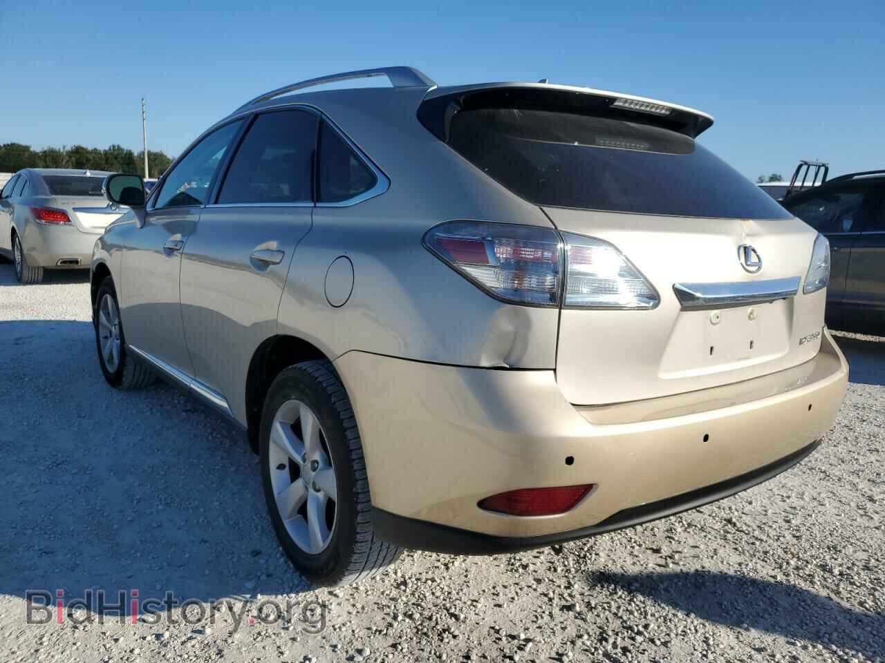 2011 LEXUS RX350 - VIN: 2T2BK1BA5BC083153 - Фото 2