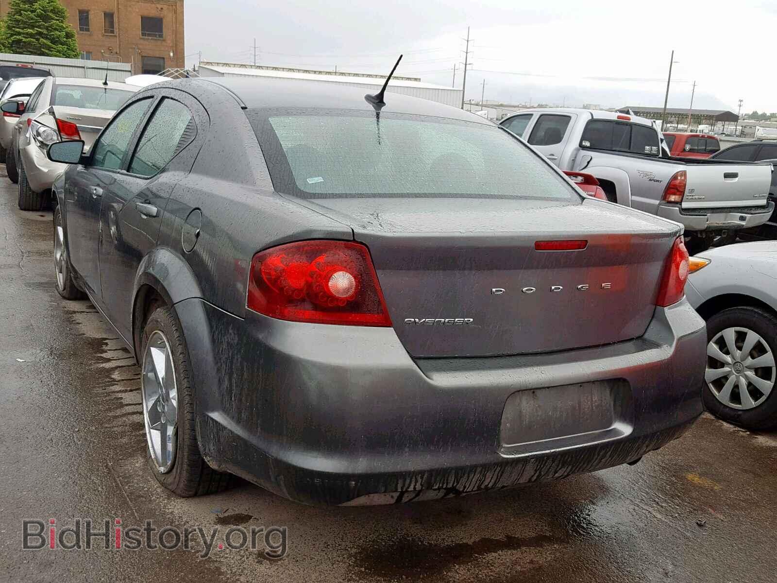 2013 DODGE AVENGER - VIN: 1C3CDZAB4DN537277 - Фото 3