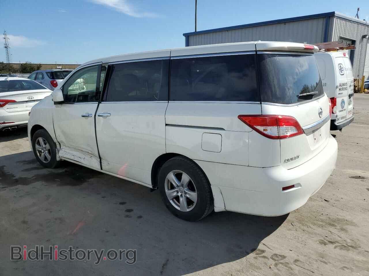 2012 NISSAN QUEST - VIN: JN8AE2KP9C9045986 - Фото 2