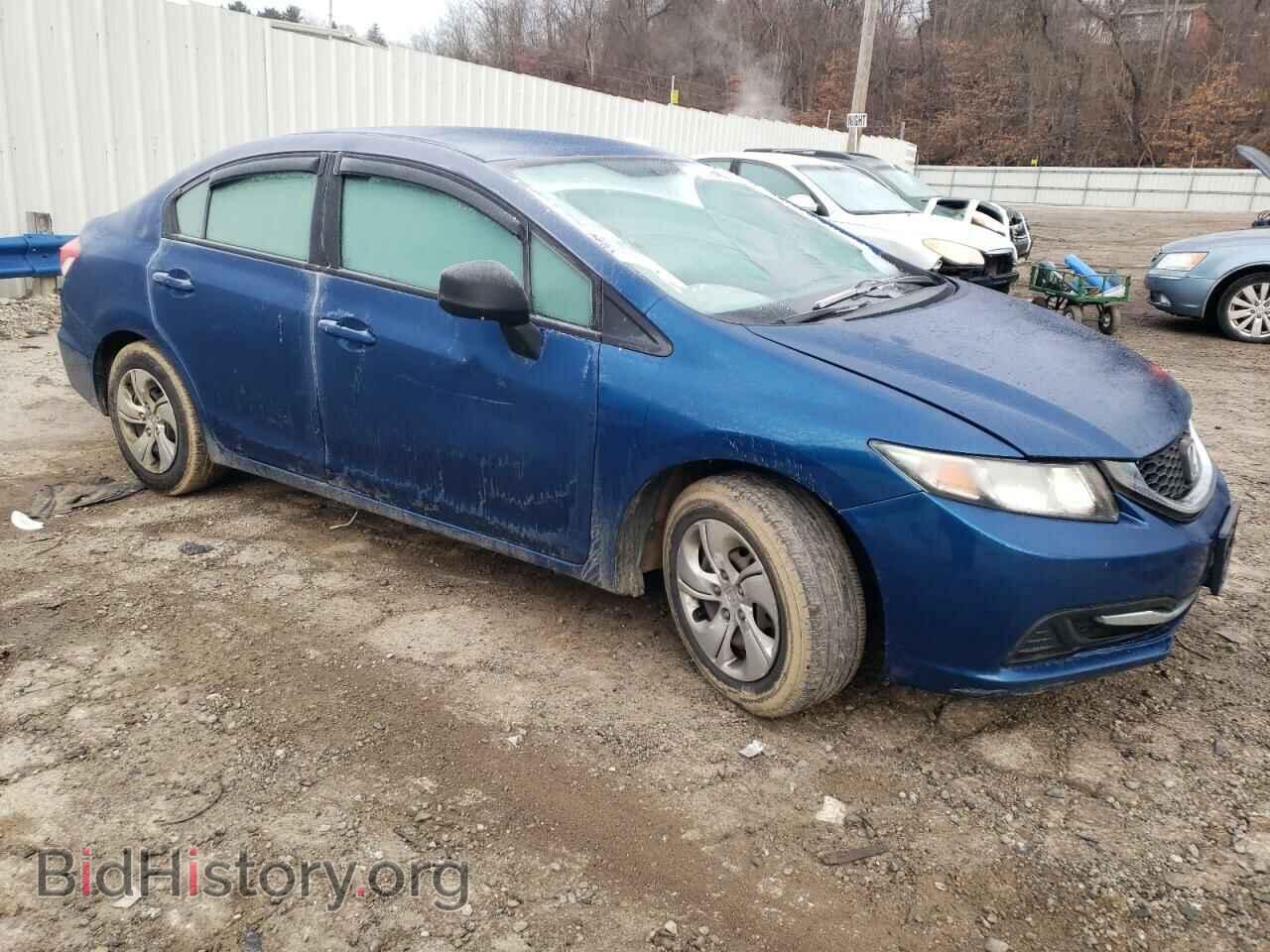 2013 HONDA CIVIC - VIN: 19XFB2F57DE034811 - Фото 4