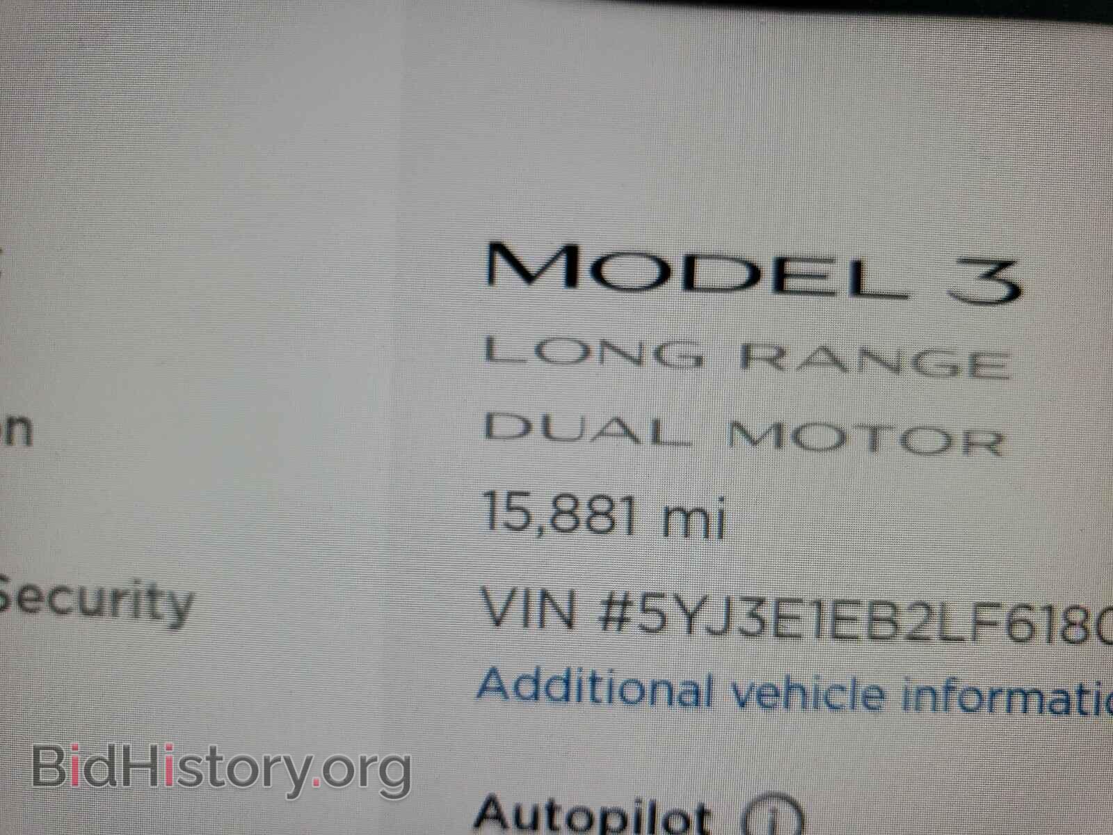 2020 TESLA MODEL 3 - VIN: 5YJ3E1EB2LF618053 - Photo 8
