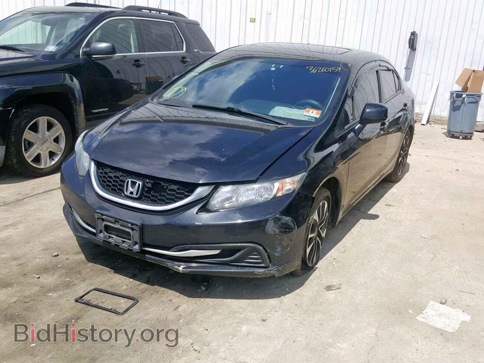 2013 HONDA CIVIC - VIN: 19XFB2F82DE216376 - Фото 2