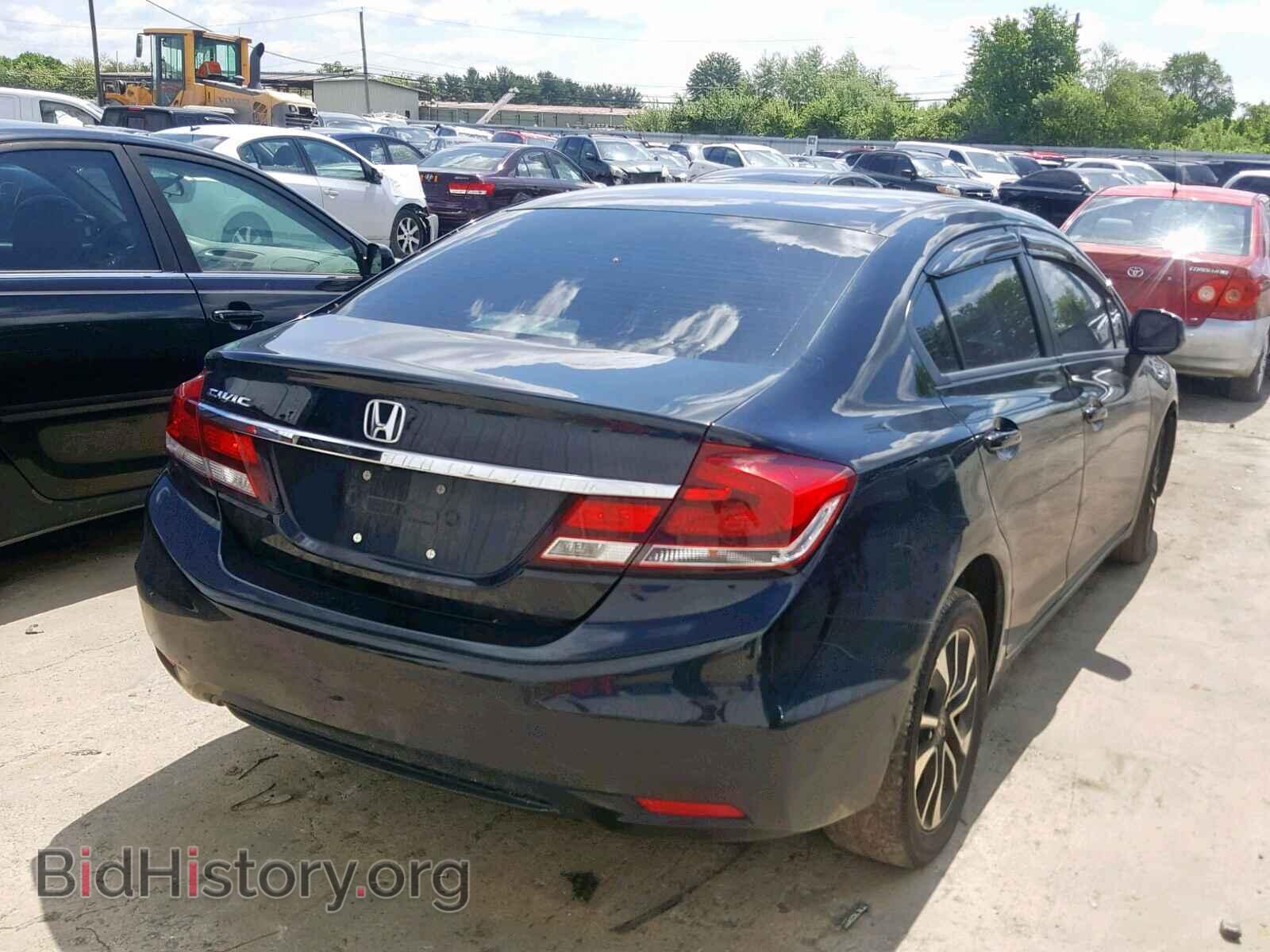 2013 HONDA CIVIC - VIN: 19XFB2F82DE216376 - Фото 4