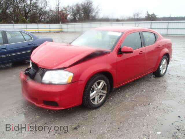 2011 DODGE AVENGER - VIN: 1B3BD1FB0BN537079 - Фото 2