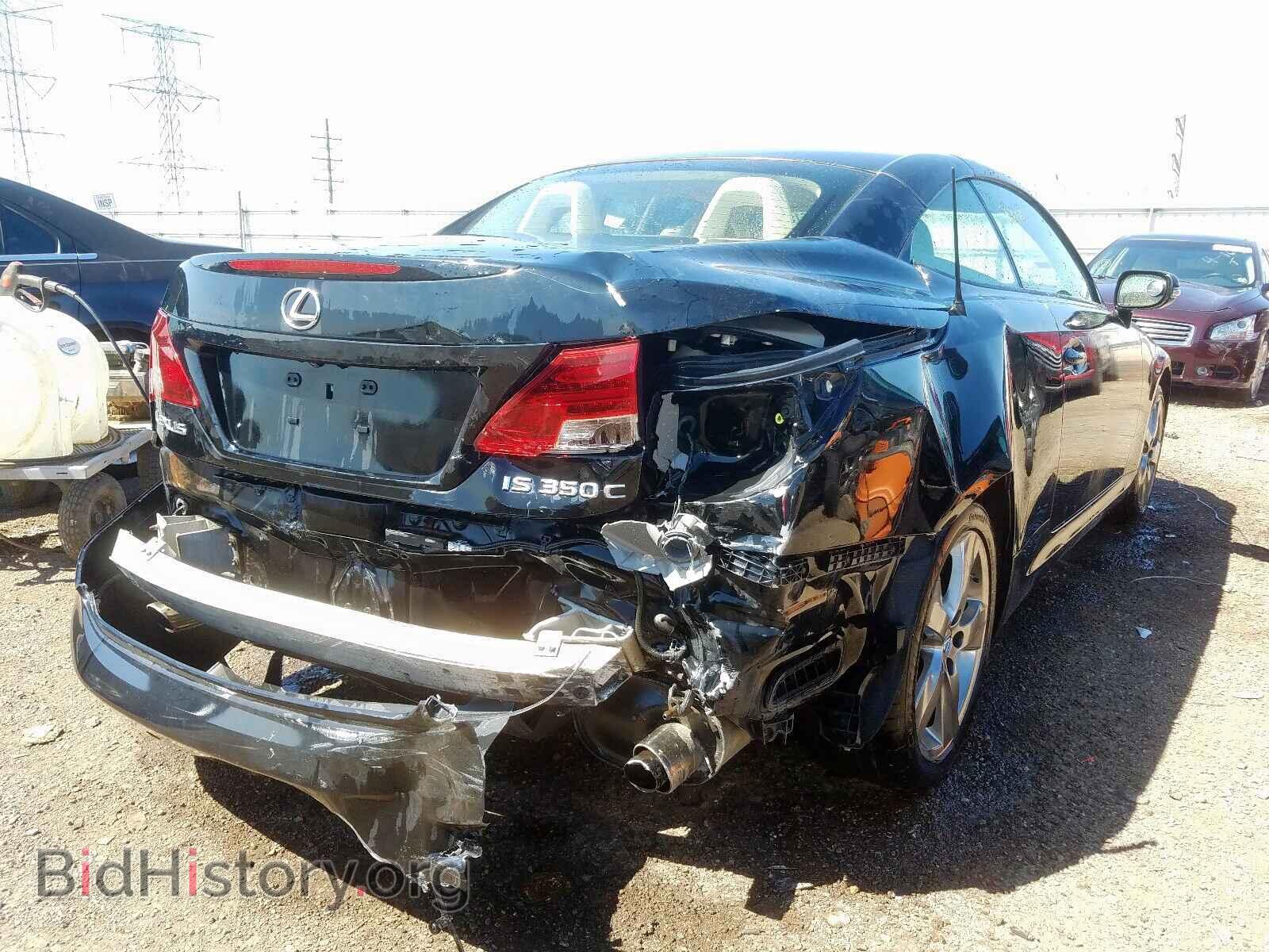 2010 LEXUS IS - VIN: JTHFE2C26A2502682 - Фото 4