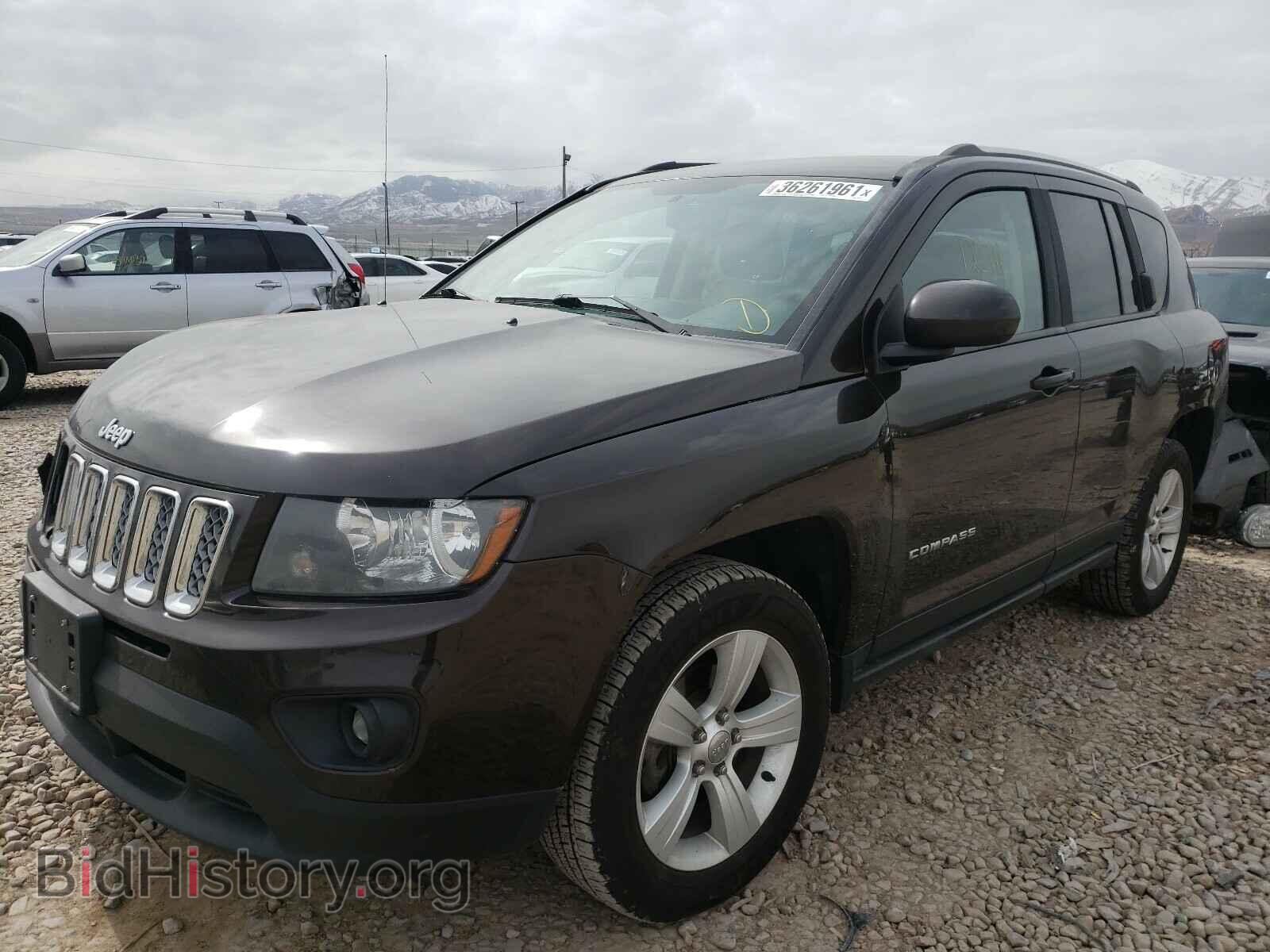 2014 JEEP COMPASS - VIN: 1C4NJDEB6ED670933 - Фото 2