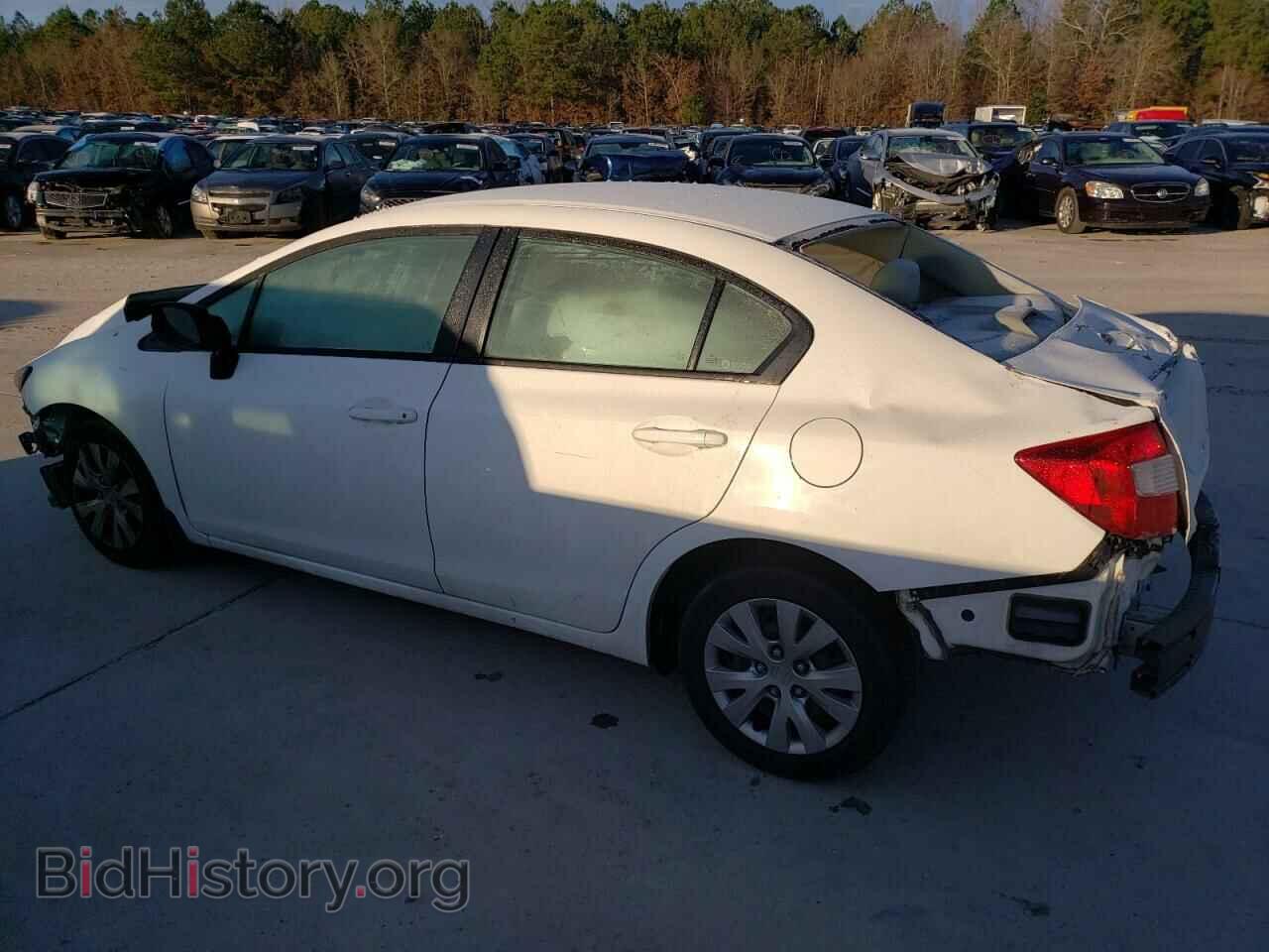 2012 HONDA CIVIC - VIN: 2HGFB2F5XCH574416 - Фото 2