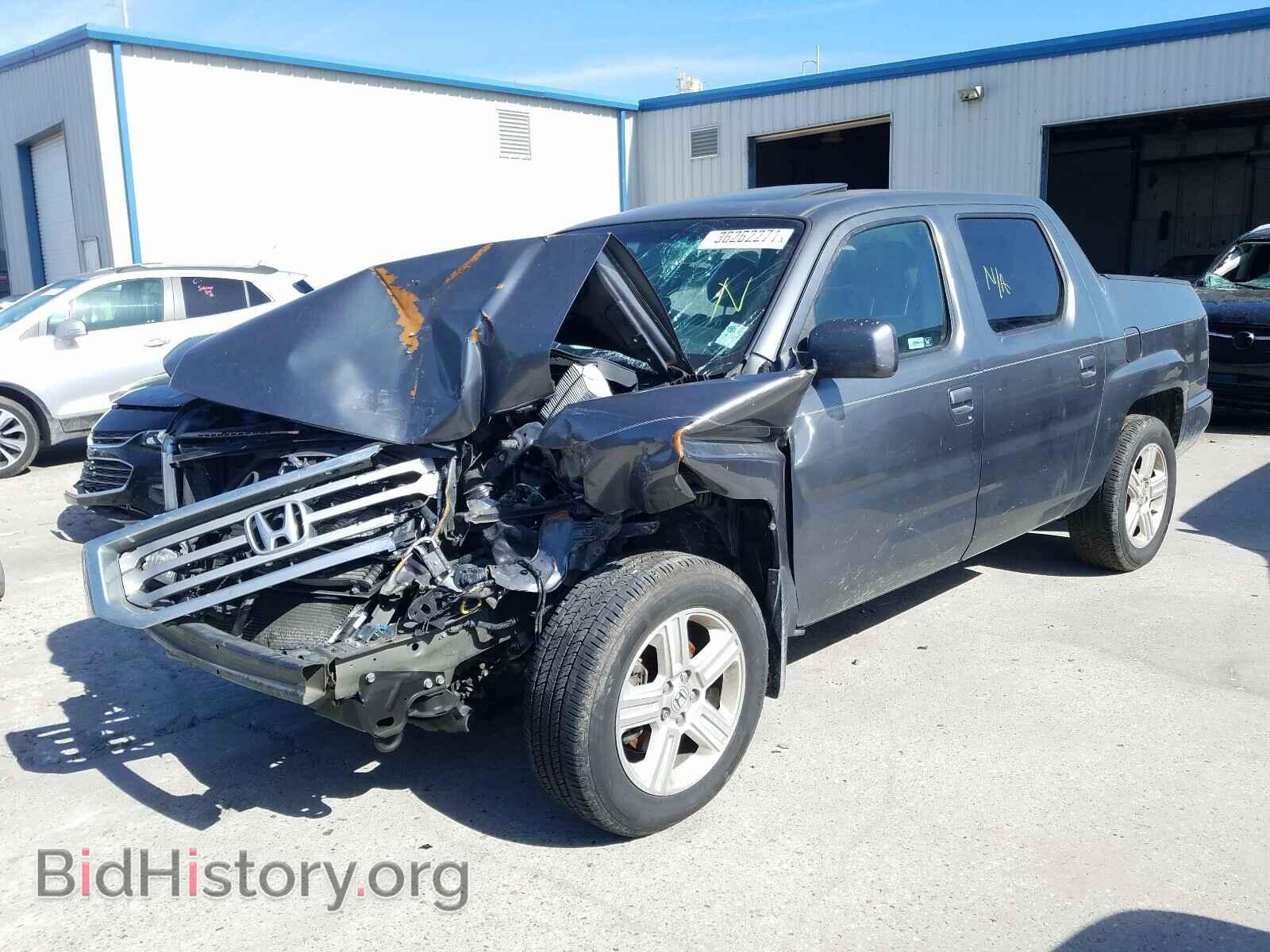 2012 HONDA RIDGELINE - VIN: 5FPYK1F56CB452277 - Фото 2