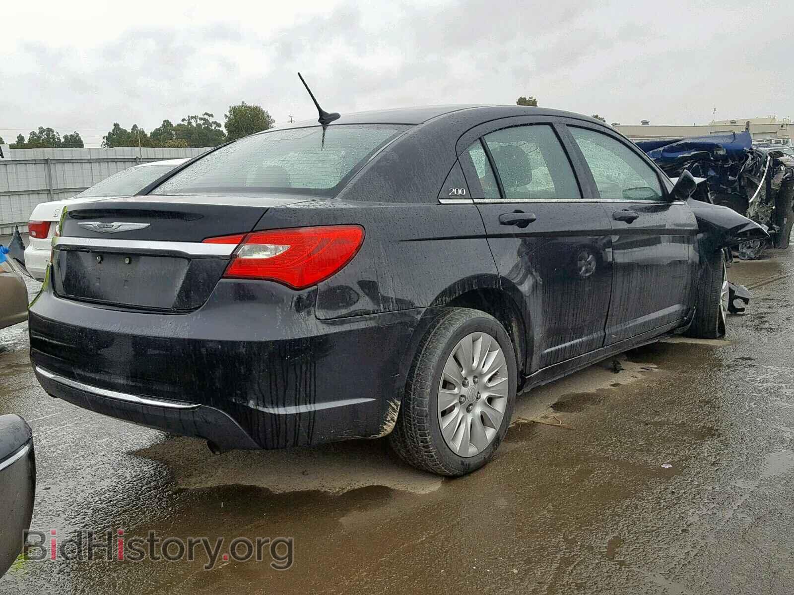 2012 CHRYSLER 200 - VIN: 1C3CCBAB9CN104479 - Фото 4