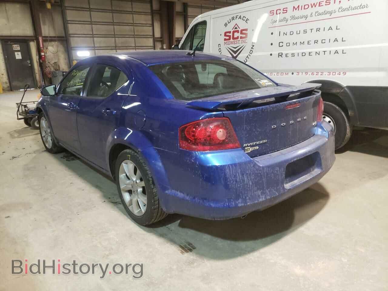 2012 DODGE AVENGER - VIN: 1C3CDZBG7CN185577 - Фото 3